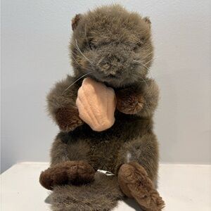 Vintage plush Sea World sea otter